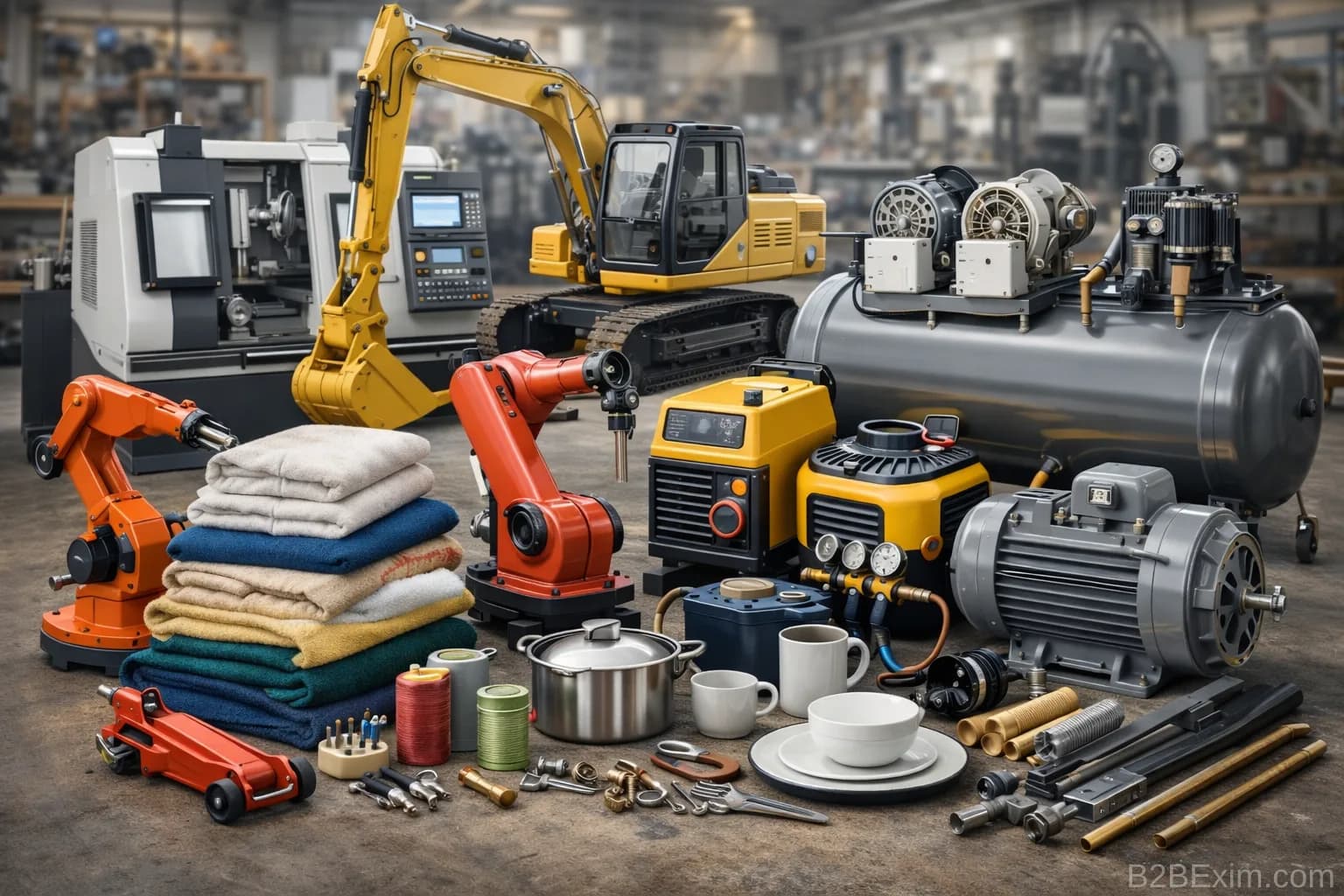 Makine ve Endüstriyel Ekipmanlar